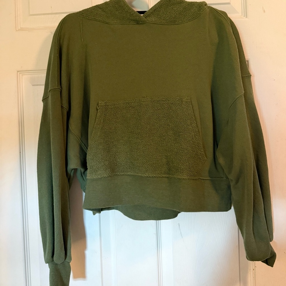 Zenana Outfitters Forest Green Hoodie